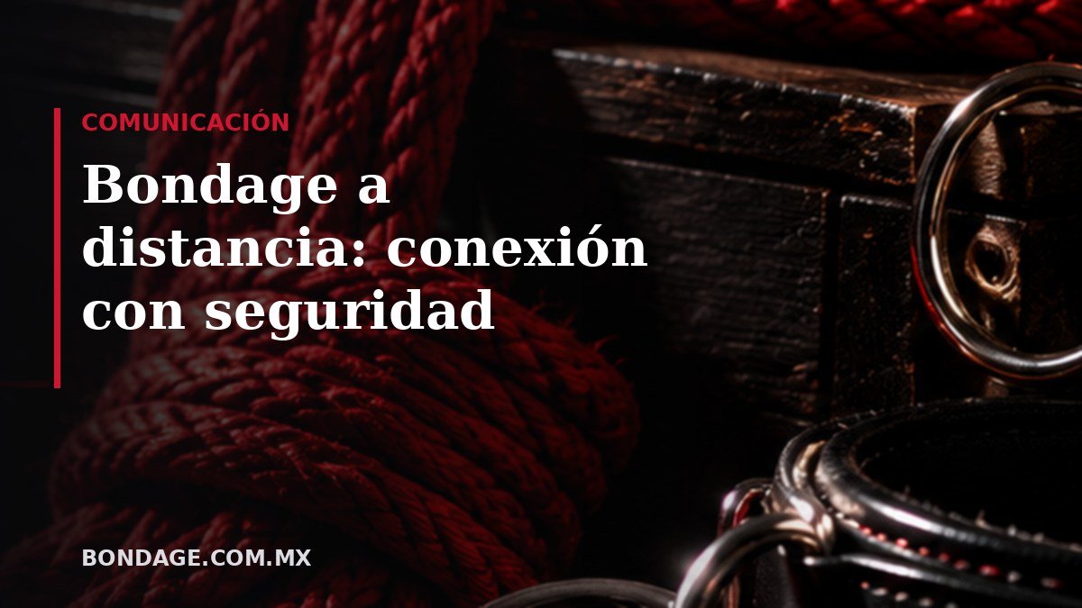 Portada del artículo: Bondage a distancia: conexión con seguridad (bondage.com.mx)